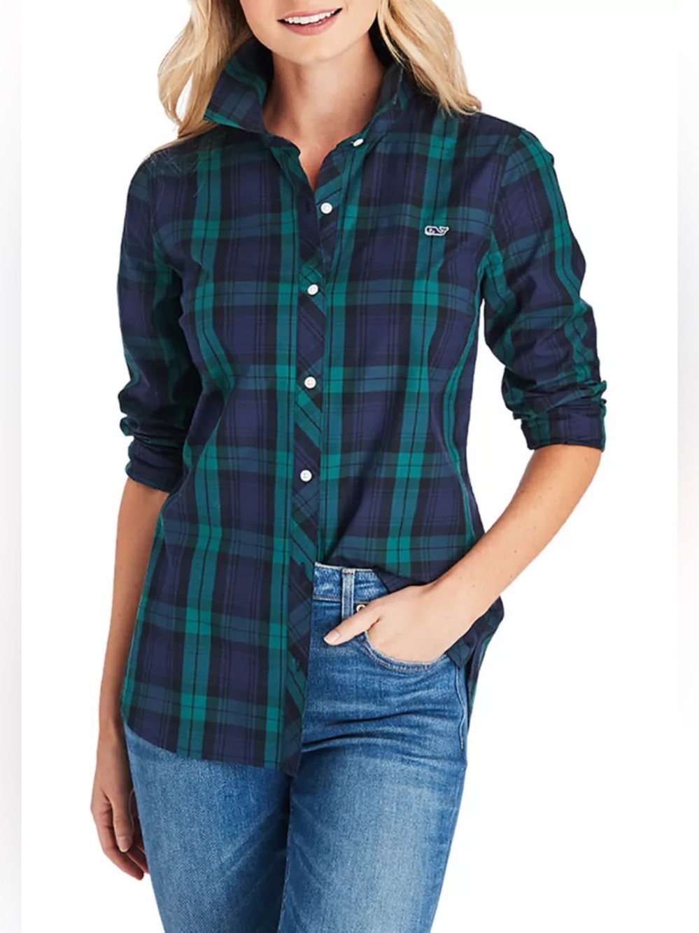 NWT Vineyard Vines Plaid Button Down